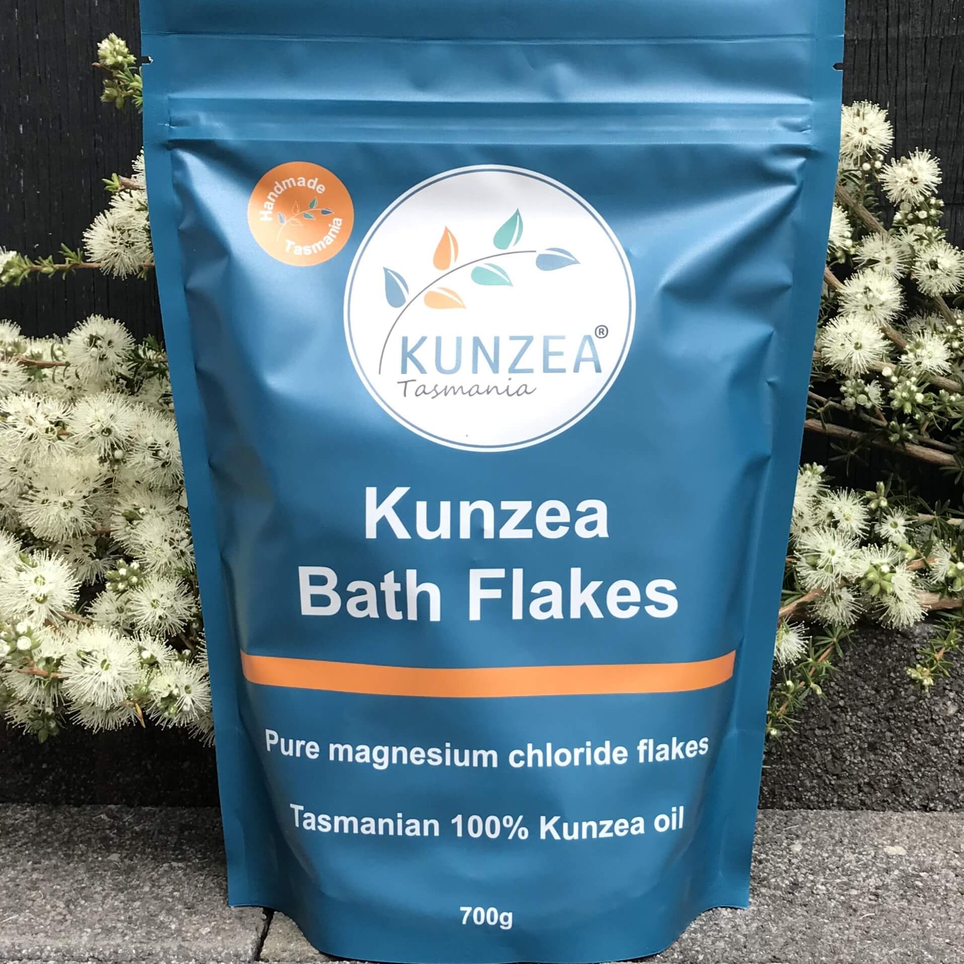 Kunzea Tasmania magnesium chloride bath flakes