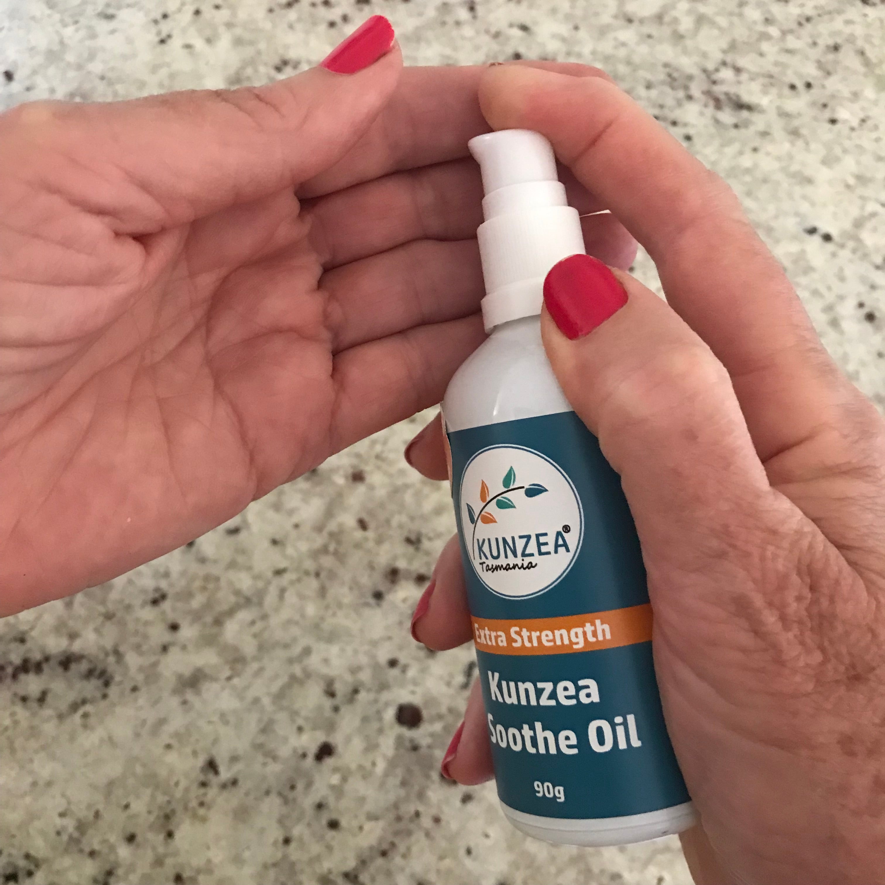 Kunzea Tasmania 'extra strength' soothe oil & cream set